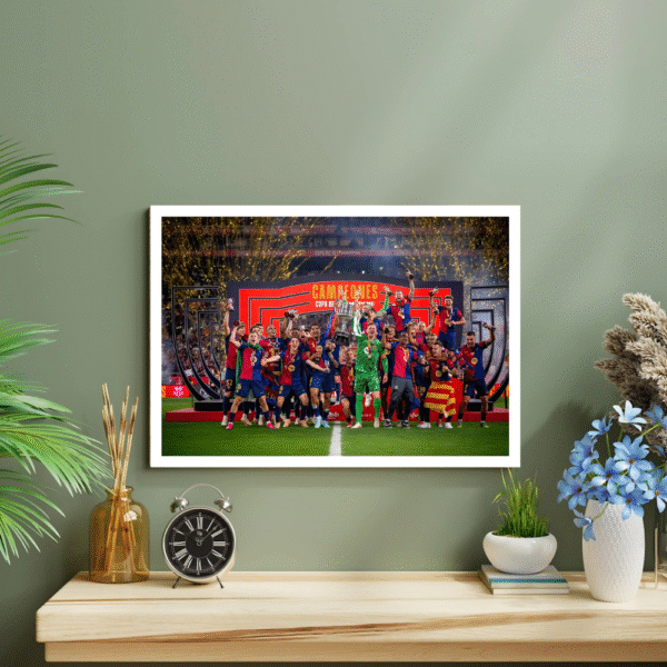 Barcelona Copa Del Rey Celebration 2025 Frame - Image 3