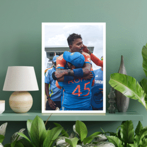 Hardik Pandya – T20 World Cup Celebration Frame