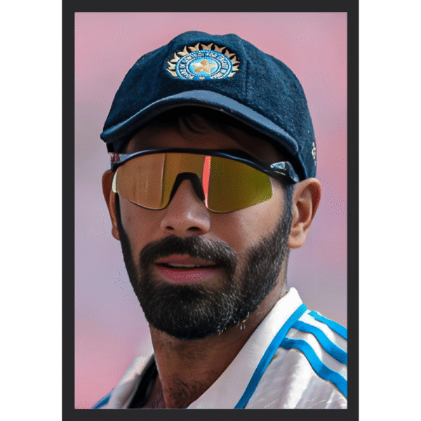 Jasprit Bumrah Test Cricket Frame