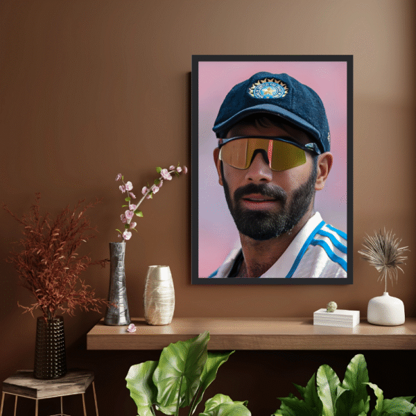 Jasprit Bumrah Test Cricket Frame - Image 3