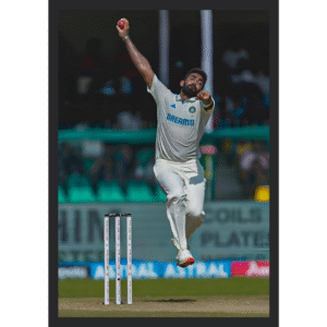 Jasprit Bumrah Test Cricket Frame