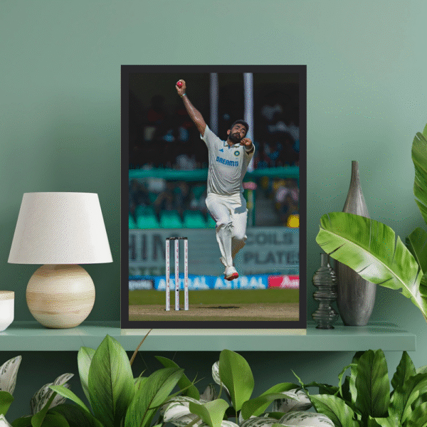Jasprit Bumrah Test Cricket Frame - Image 3