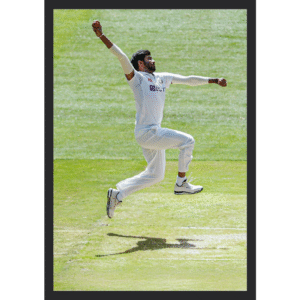 Jasprit Bumrah Test Cricket Frame
