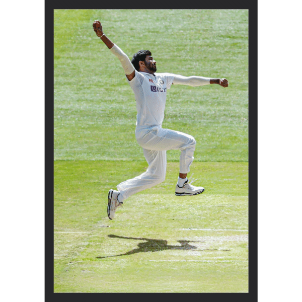 Jasprit Bumrah Test Cricket Frame