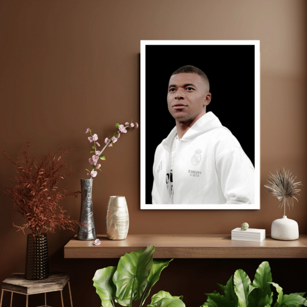 Kylian Mbappé – Real Madrid Arrival Frame - Image 3