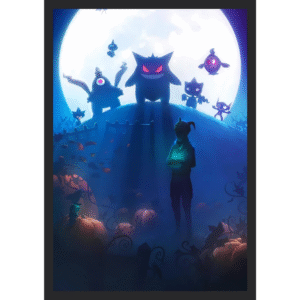 Red Eyes Gengar Frame