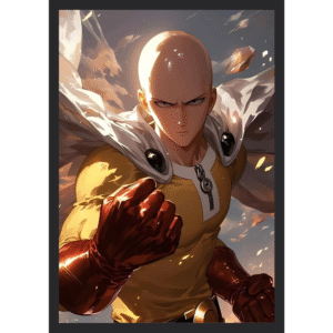 Saitama – Hero for Fun Frame