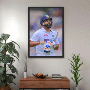 Rohit Sharma – Test Cricket Elegance Frame