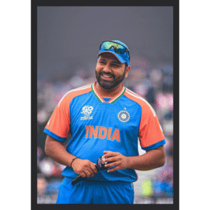 Rohit Sharma – Captain of Champions Frame