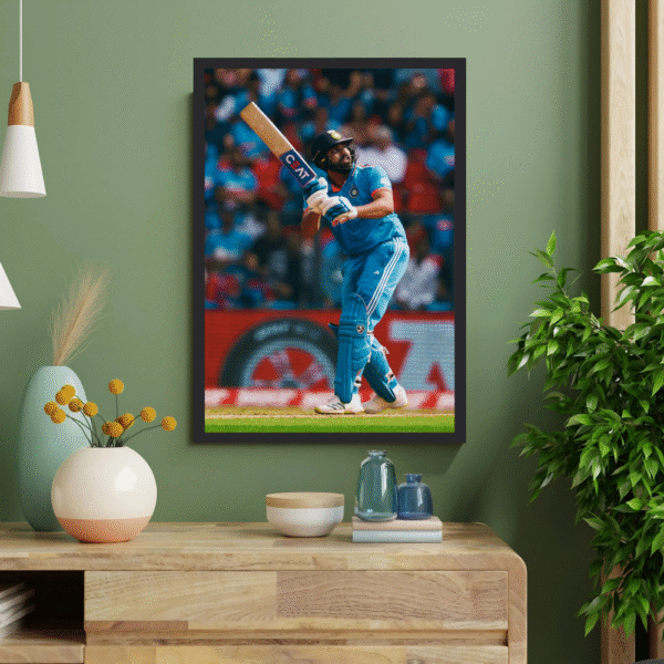 Rohit Sharma – Six-Hitting Machine Frame - Image 3