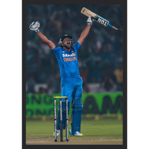 Rohit Sharma – World Cup Glory Frame