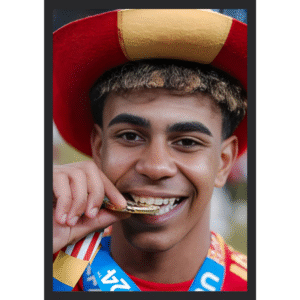 Lamine Yamal – Spanish Prodigy Frame