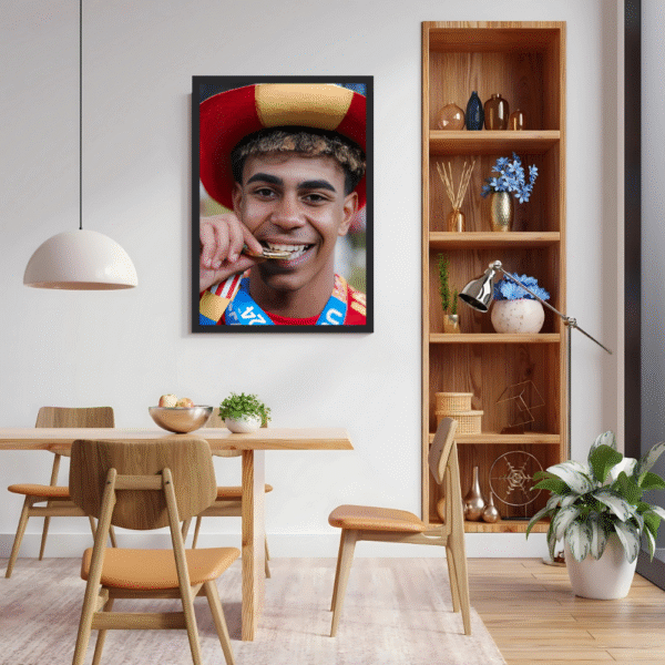 Lamine Yamal – Spanish Prodigy Frame - Image 3