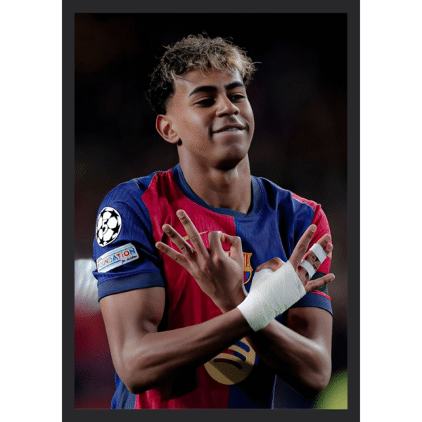 Lamine Yamal – Barcelona Wonderkid Frame