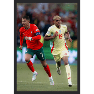 Lamine Yamal & Cristiano Ronaldo – Nations League Frame