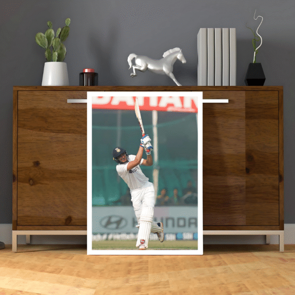 Shubman Gill – Red Ball Warrior Frame - Image 2