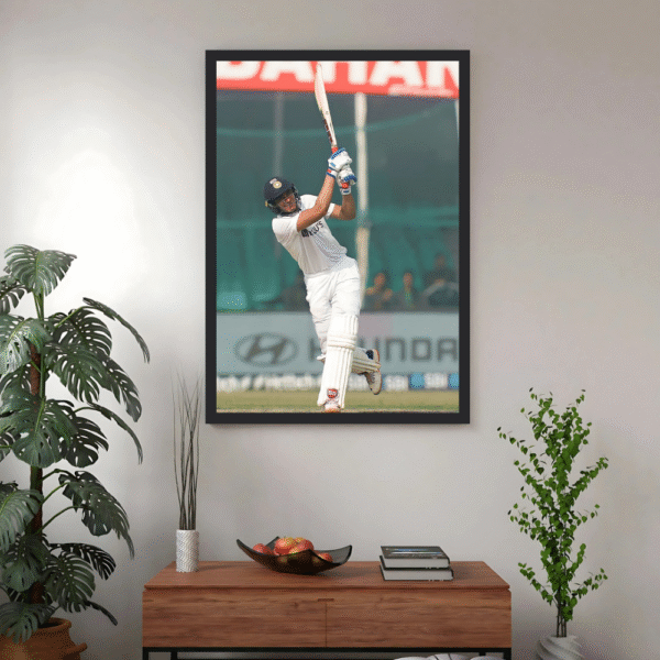 Shubman Gill – Red Ball Warrior Frame - Image 3