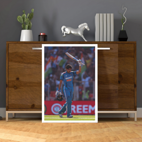 Shubman Gill – ODI Run Machine Frame - Image 2